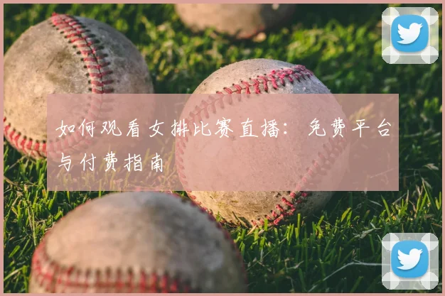 如何观看女排比赛直播:免费平台与付费指南